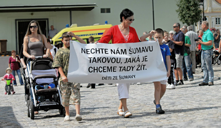 archivní foto Spolku Šumava nad zlato