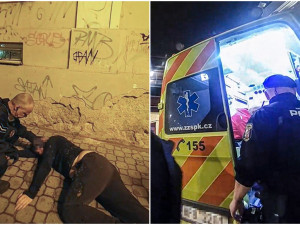 Jeden den a dva zachráněné životy opilých nešťastníků, pomohl i mladý svědek