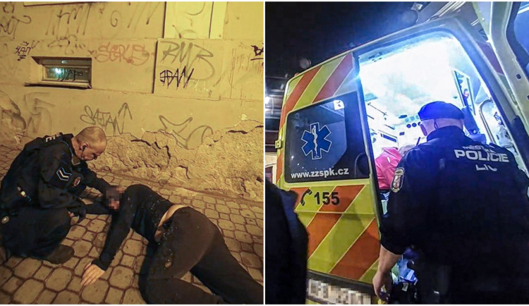 Jeden den a hned dva zachráněné životy opilých nešťastníků, pomohl i mladý svědek