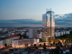 Třetí nejvyšší obytnou budovou v ČR se stanou plzeňské dvě věže, změní panorama města