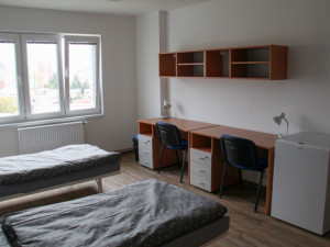 Dvojlůžkový pokoj po rekonstrukci