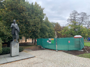 Fontána Corso se po šestimilionové opravě znovu rozezní hudbou Bedřicha Smetany