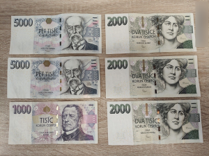 U silnice se povalovalo 17 tisíc korun, našla je mladá žena cestou do práce