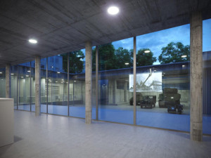 Vizualizace budoucí podoby muzea.