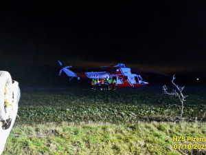 Auto vyletělo ze silnice, narazilo do stromu a převrátilo se. Řidič byl opilý