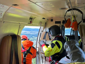 Záchrana paraglidisty v srpnu letošního roku, foto: LZS AČR