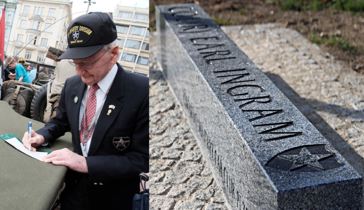 Probil se z Normandie až do Plzně. Slavný americký veterán Earl Ingram má na Rokycansku památník. Slavnostně bude odhalen 1. listopadu
