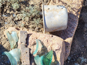 Nalezené předměty - smetiště v blízkosti kuchyně