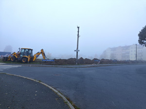 Obyvatelé Domažlic už roky čekají na nový Lidl, zatím mají jen parkoviště