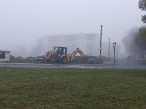Obyvatelé Domažlic už roky čekají na nový Lidl, zatím mají jen parkoviště