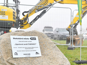 Město začalo budovat v okrajové části sportovní areál za 48 milionů korun