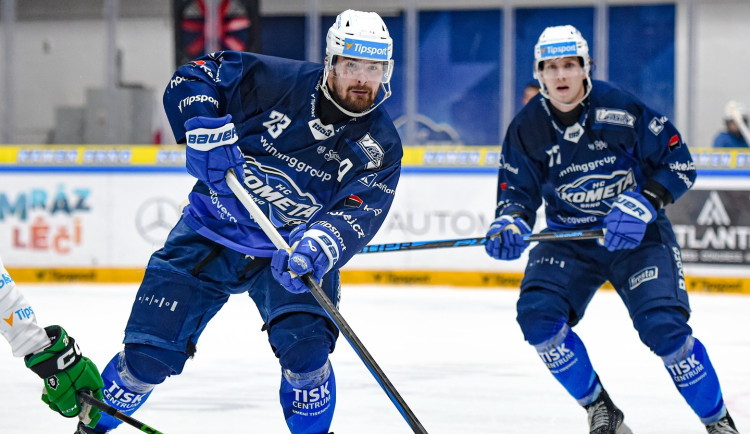Hokejisté Brna po sérii tří výher podlehli Mladé Boleslavi 1:4
