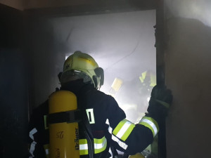 Torzo lidského těla našli hasiči při hašení požáru bývalého pivovaru