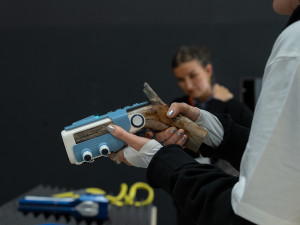 Designová sci-fi střelnice a prototypy pralinek, Sutnarka zaujala na Designbloku