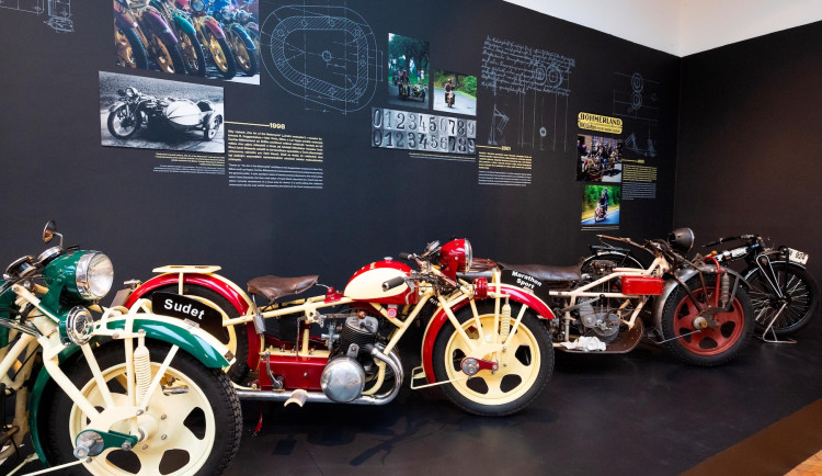 Národní technické muzeum vystavuje 30 motocyklů Čechie-Böhmerland