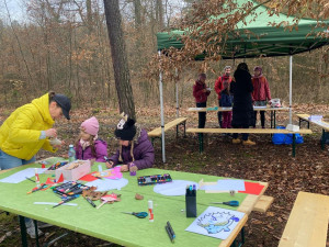 Dobrovolníci vysázeli v městském lese 4000 borovic