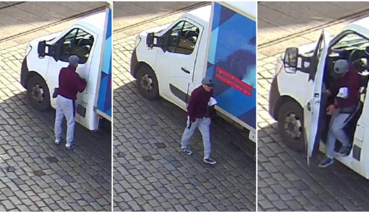 Z neuzamčeného auta ukradl zloděj přes 80 tisíc korun, pátrá po něm policie