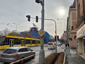 Město vymění semafory na Chodském náměstí, akce vyjde na 6,2 milionu