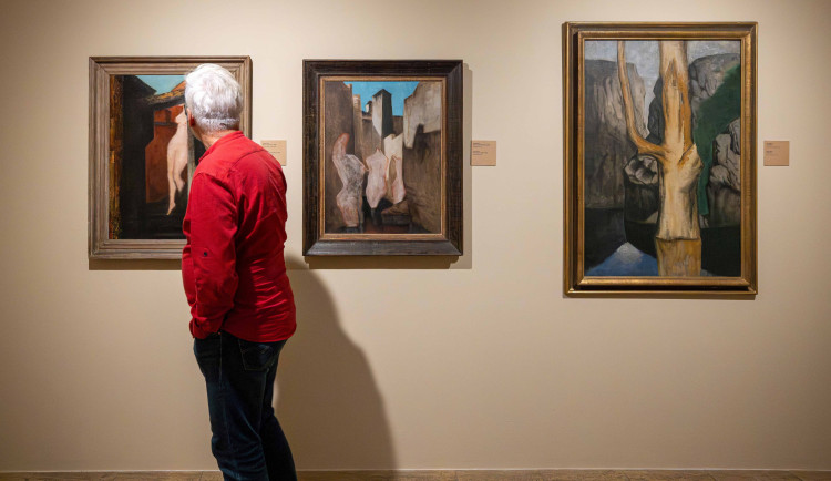 Malíř Josef Šíma se vrátil do Západočeské galerie v Plzni