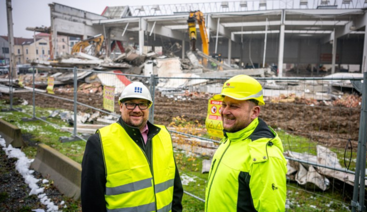 Bývalý hobbymarket v centru Ostravy nejspíš uvolní místo justičnímu areálu