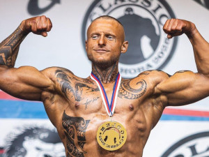 První závod a hned vítězství, sympatický strážník zabodoval na soutěži Golem Classic