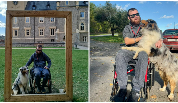 Třiadvacetiletý Filip skončil na vozíku. Potřebuje řadu pomůcek a upravit bydlení