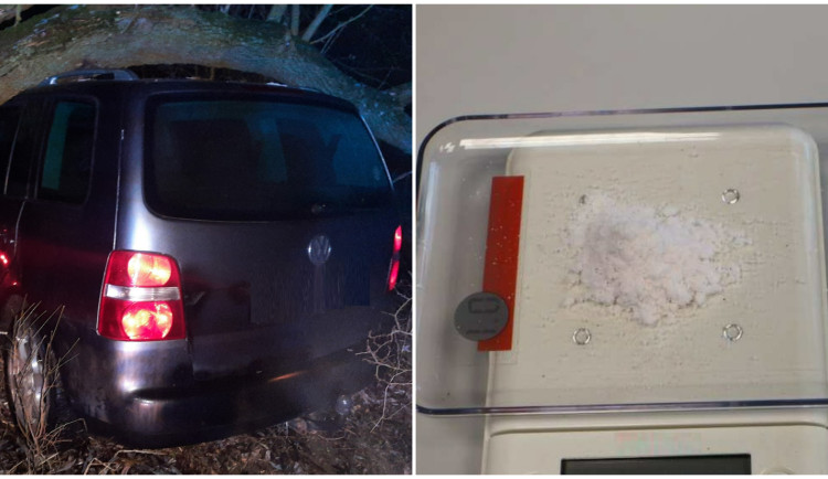 Hledaný muž v Třešti napadl ženu, pak ujížděl policii. Navíc měl u sebe drogy