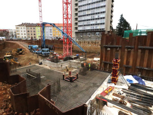 Základová deska dvou věží Sisters je hotová, pohltila přes 5 000 tun materiálu