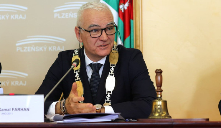 Hejtman Plzeňského kraje Kamal Farhan (ANO)