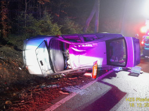 Nehoda u obce Skomelno