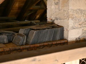 Momentální střechu katedrály čeká oprava, vymění 1600 metrů čtverečních břidlice