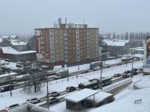 Ani v Plzni není doprava nejplynulejší, foto: čtenářka Drbny