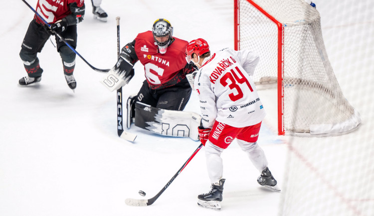 Hokejisté Třince udolali Spartu 5:3, dva góly dal Růžička