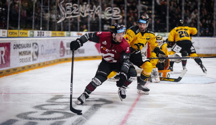 Hokejisté Sparty porazili doma Litvínov 5:1