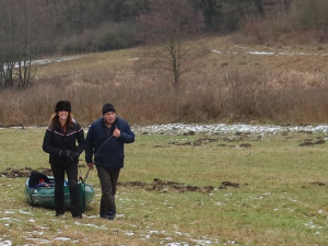 Ledové kry na řece Berounce komplikovaly letos tradiční sčítání vodních ptáků