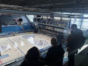 Fanouškům se otevřou jindy nepřístupné části zimního stadionu