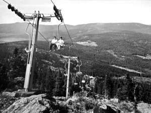 První lanovka na šumavském Javoru používala sedačky ze stíhaček Messerschmitt