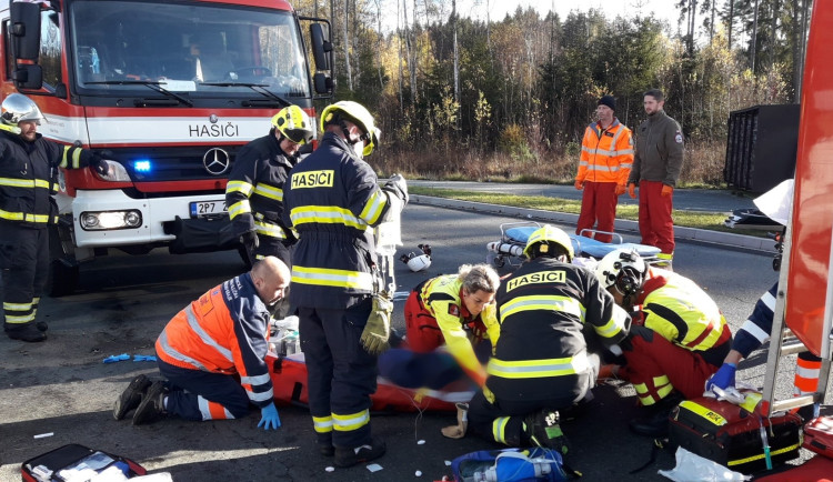 Po nárazu do stromu zemřela řidička vozu Škoda Fabia na silnici II/205