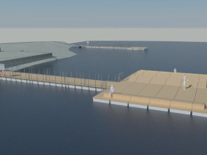 Velký bolevecký rybník bude mít pro návštěvníky tři nová mola za 20 milionů