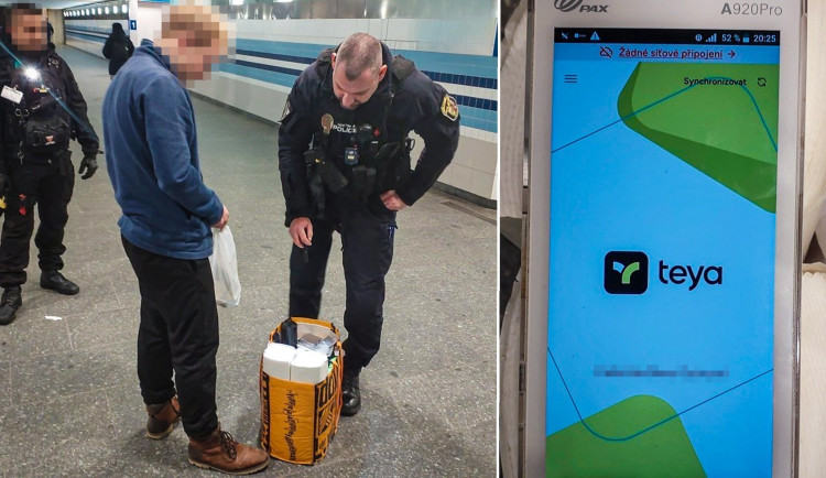 Strážníky velmi zaujal obsah tašky, kterou muž nesl