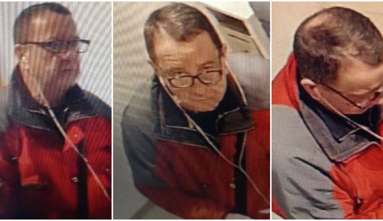 Podvodník vylákal z muže desítky tisíc, policisté chtějí mluvit s mužem na fotce