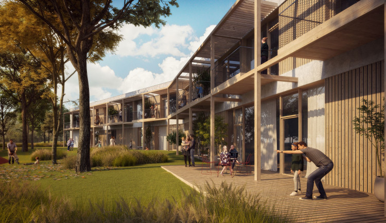 Máma a táta budou nablízku. Ve Fakultní nemocnici vyroste dům pro rodiny hospitalizovaných dětí