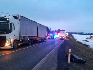 Hromadná nehoda před Horšovským Týnem