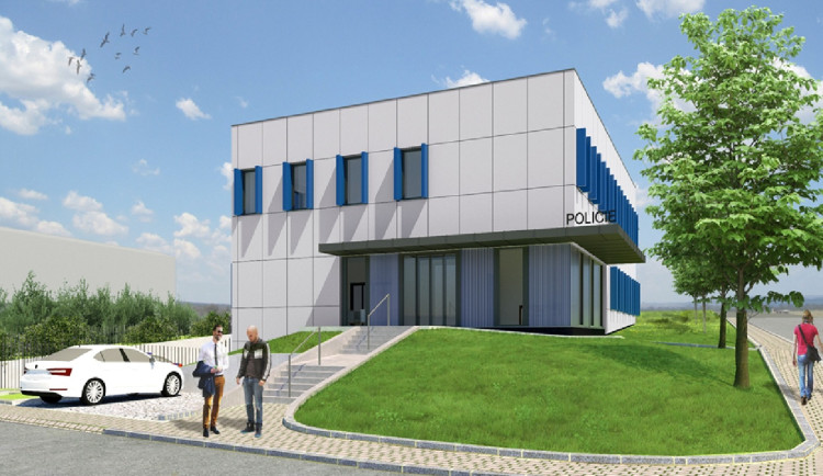FOTO: Policisté v Polné se budou stěhovat do nového, hotovo má být ještě letos
