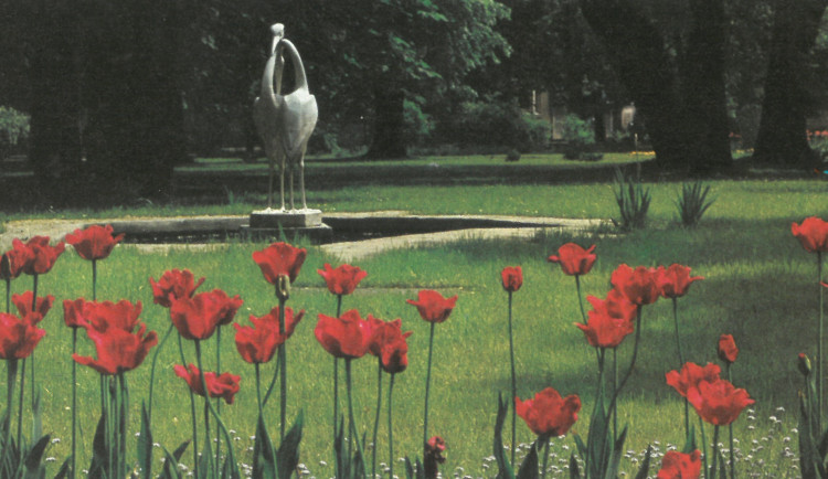 Volavky se vrátí do parku. Legendární sousoší oživí Sady po třiceti letech