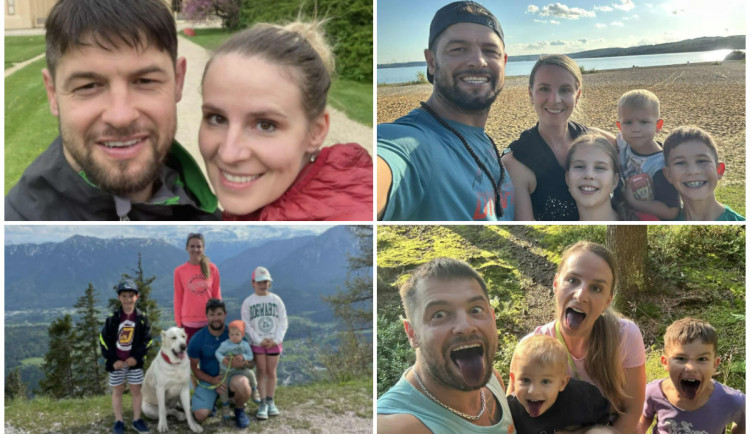 Hokejista zemřel pod lavinou. Stovky lidí pomáhají jeho manželce a třem malým dětem