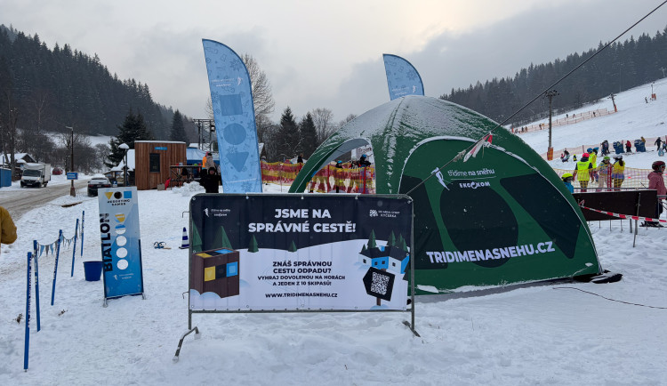 Na sněhu se zase třídí o sto šest