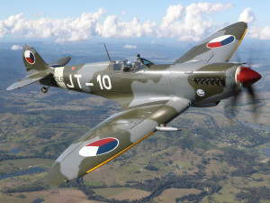 Létal na něm plzeňský pilot u RAF, Spitfire v perfektním stavu je teď na prodej