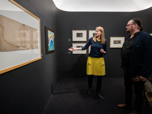 Kurátoři výstavy Petra Kolářová a Petr Šámal