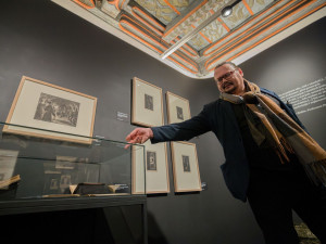 Kurátor výstavy Petr Šámal